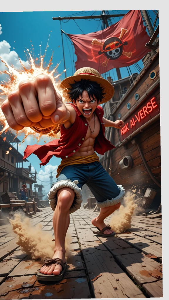 Karakter One Piece Buka Bisnis